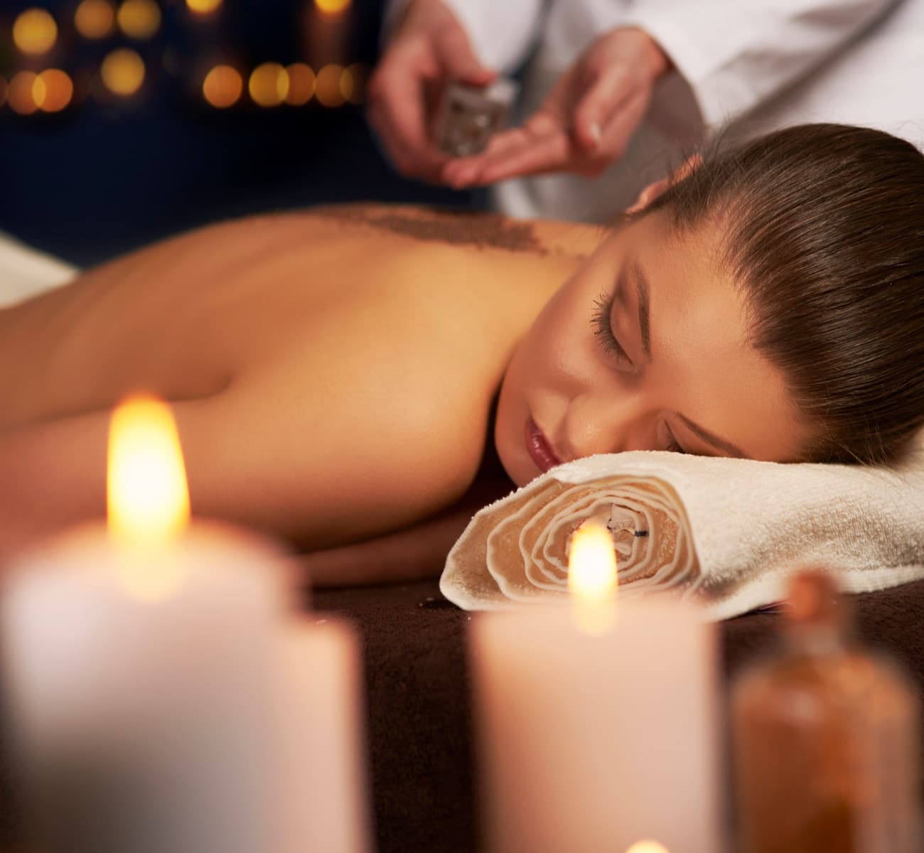 Mum ışığında aromaterapi masajı, Prime Life Spa